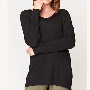XCVI Jensen black oversized pullover